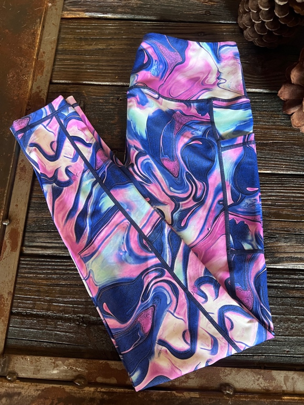 Constantly Varied Gear (CVG) Cotton Candy Full Length Leggings - Small